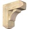 Ekena Millwork Legacy Craftsman Rough Sawn Bracket w/ Offset Brace, Douglas Fir, 8"W x 20"D x 20"H BKT0806X20X20LEC04RDF - alternate 1